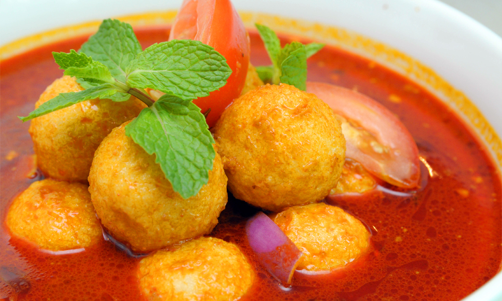 Curry Fish Balls - Searay Foods Inc